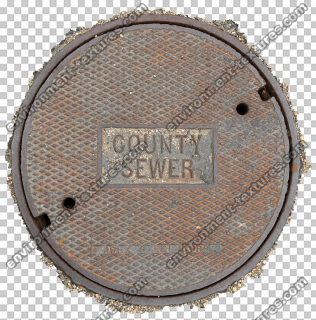 decal manhole cover 0001